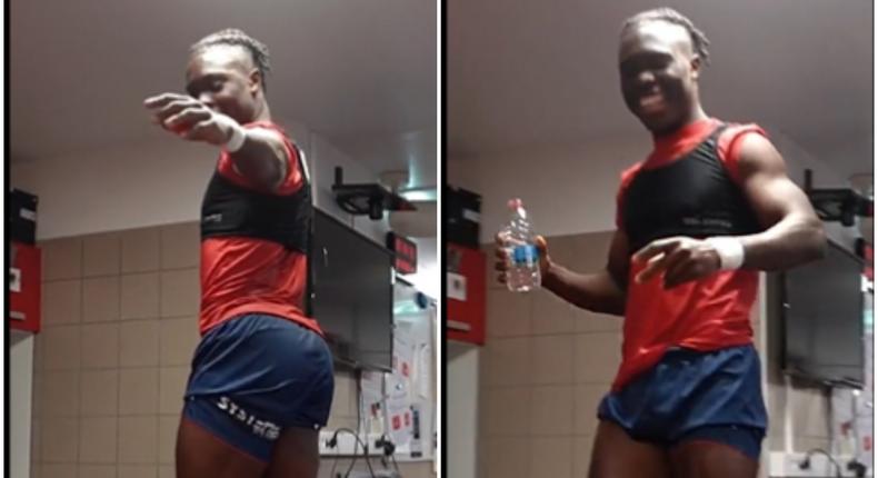 Video: Ghana defender Alidu Seidu joins Tyla’s viral ‘water’ dance challenge