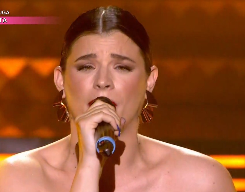 Maja Jevtić u finalu "Zvezda Granda" trudna