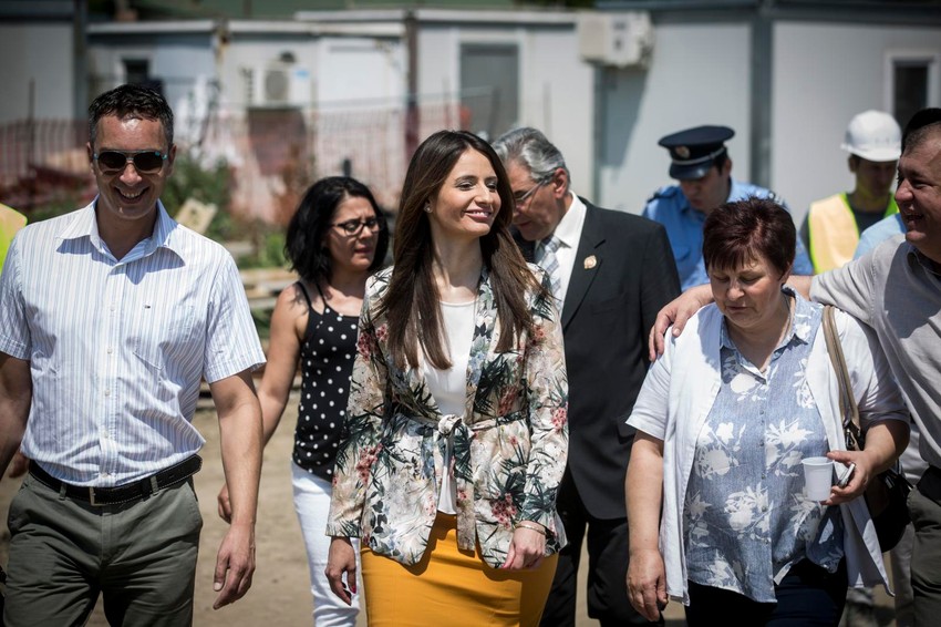 Ministarka pravde u obilasku gradilišta