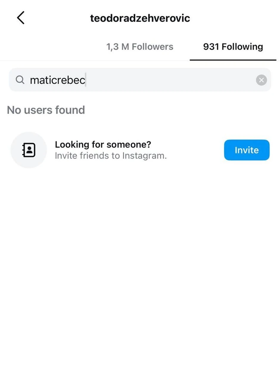 Obrisali se sa Instagrama