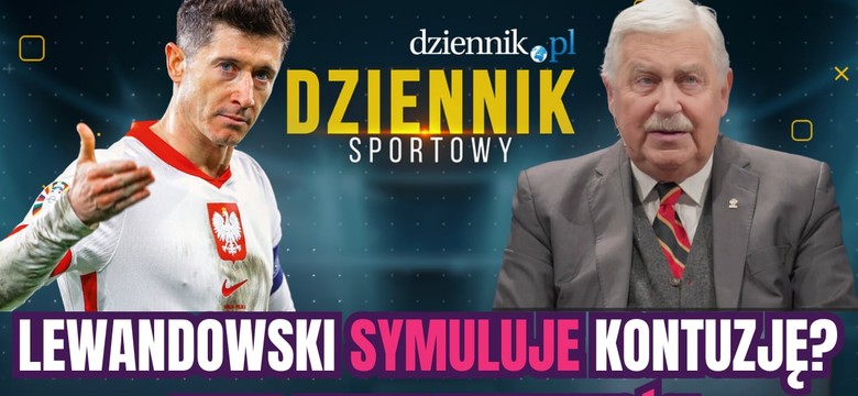 Robert Lewandowski symuluje kontuzję? Jerzy Engel nie ma wątpliwości