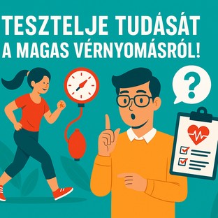 Mennyit tud a magas vérnyomásról? Tesztelje magát kvízjátékkal!