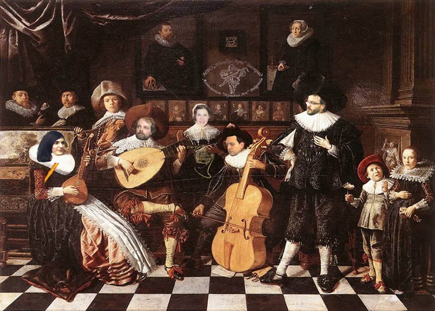 Ansambl "Putujući svirači" nastupa na festivalu u Sloveniji