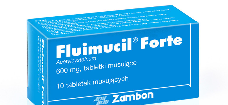 Fluimucil Forte oczyszcza drogi oddechowe, pomaga zwalczyć mokry kaszel