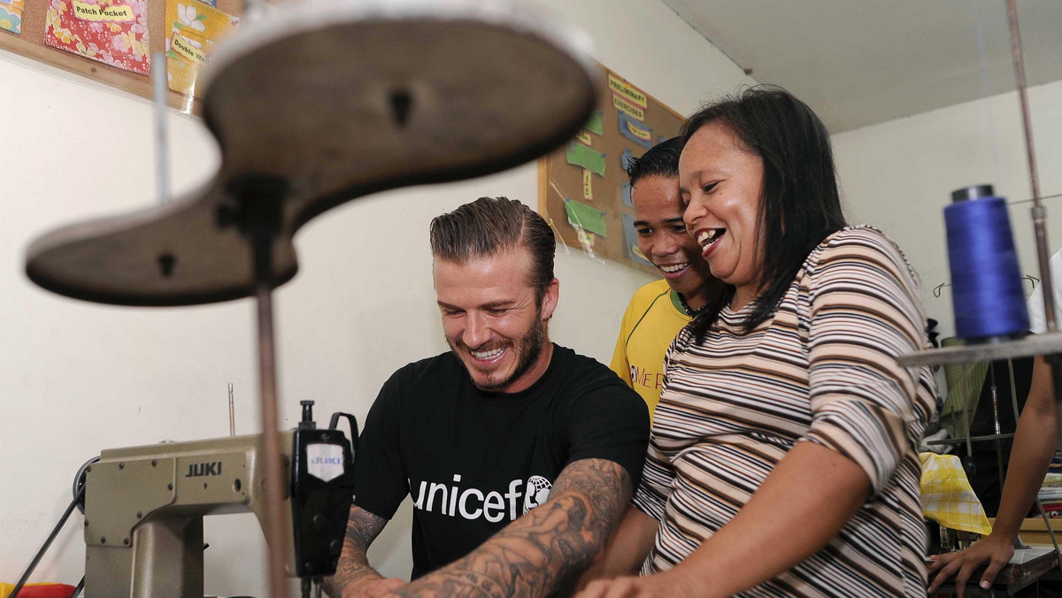 David Beckham, gwiazda Los Angeles Galaxy, przebywa z zespołem na tournee w Azji. Anglik, który znany jest ze swojej działalności dobroczynnej i tym razem wsparł szczytny cel.