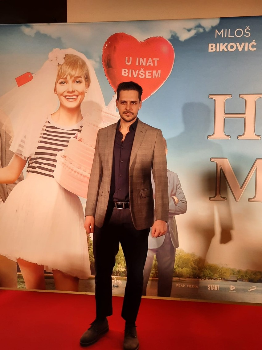Miloš Biković premijera filma "Hoću muža"