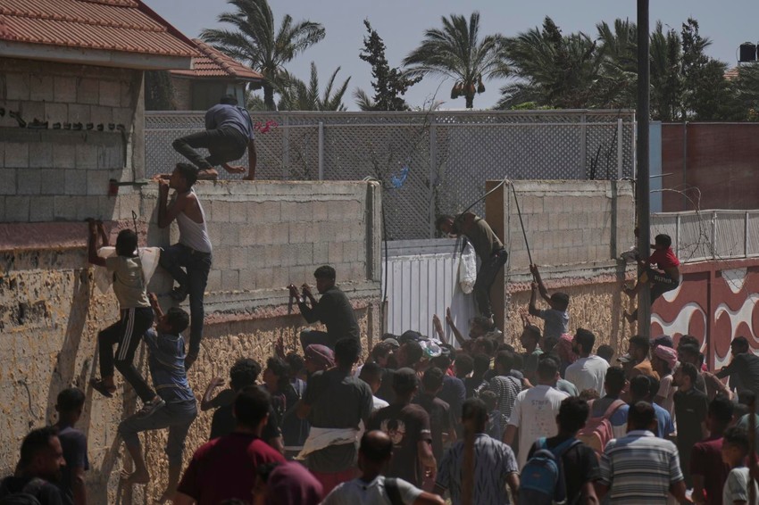 Gaza Izrael pomoć padobrani