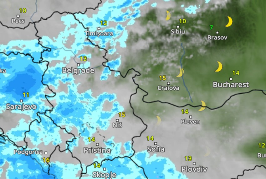 Kako se promena vremena kreće u Srbiji 15. maja u ponoć