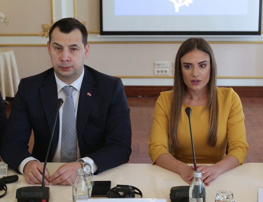 Stefan Stamenkovski i Milica Đurđević Stamenkovski