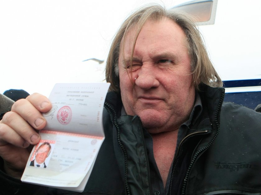 Gerard Depardieu uciekł z Rosji