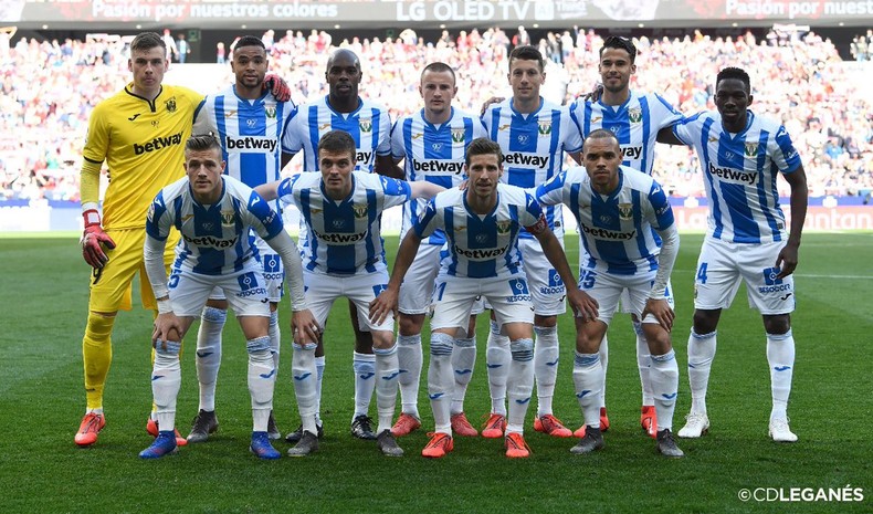 Los jugadores del Leganés lucen el nombre de la madre en sus camisetas (Twitter / Leganés)