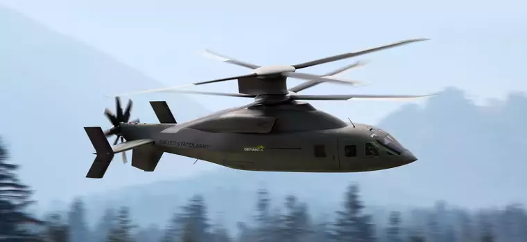 Lockheed Martin pokazuje Defiant X. Futurystyczny śmigłowiec miałby zastąpić kultowe Black Hawki