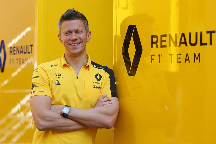 Marcin Budkowski - fot. Renault Sport Formula One Team