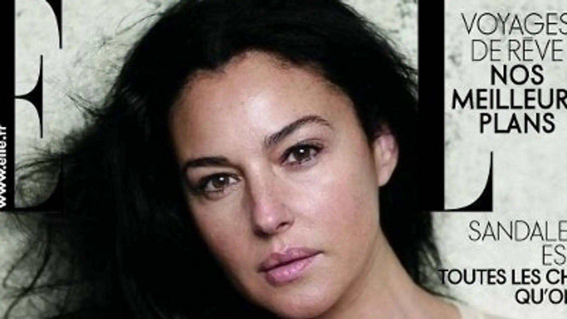 Monica Bellucci bez makijażu i na okładce!