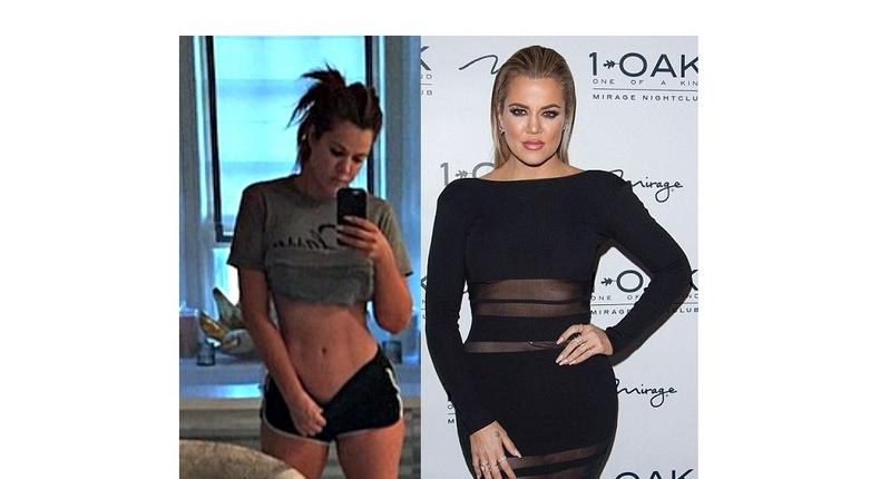 Did Khloe Kardashian get liposuction to enhance her figure?
