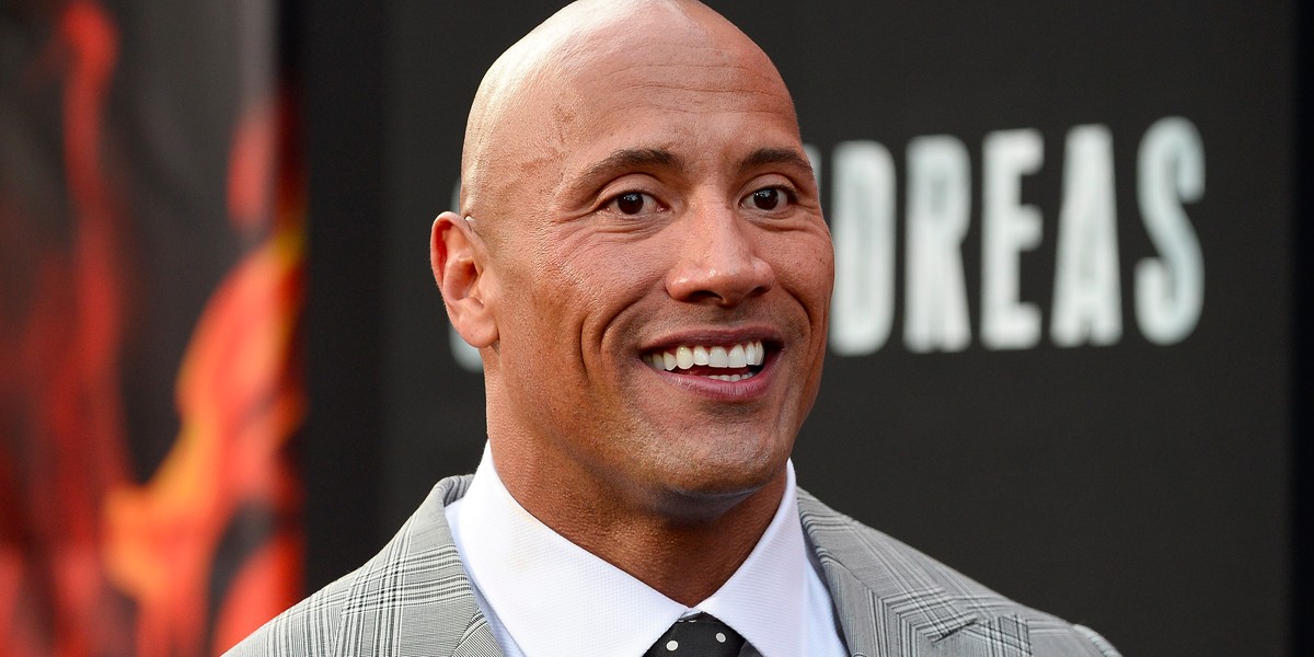 Dwayne "The Rock" Johnson.