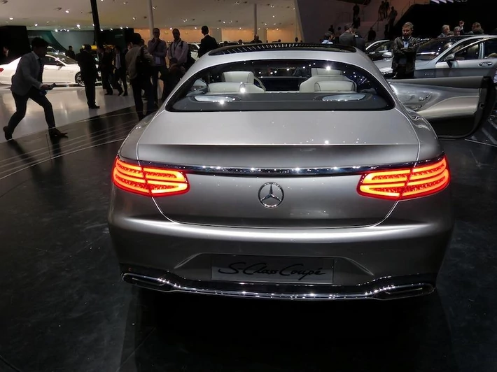 Mercedes S-Class Coupe concept, fot. Ewa Szulc