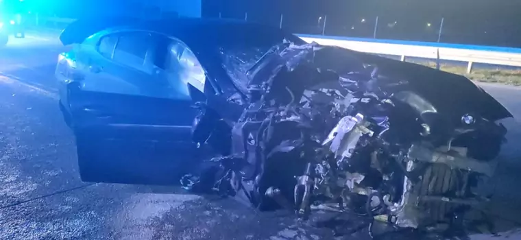 Tragiczny wypadek na A1. Nie tylko prędkość BMW była potworna. "Jak samolot"