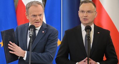 Duda odpowiada na krytykę Tuska. "Nie strasz, nie strasz"