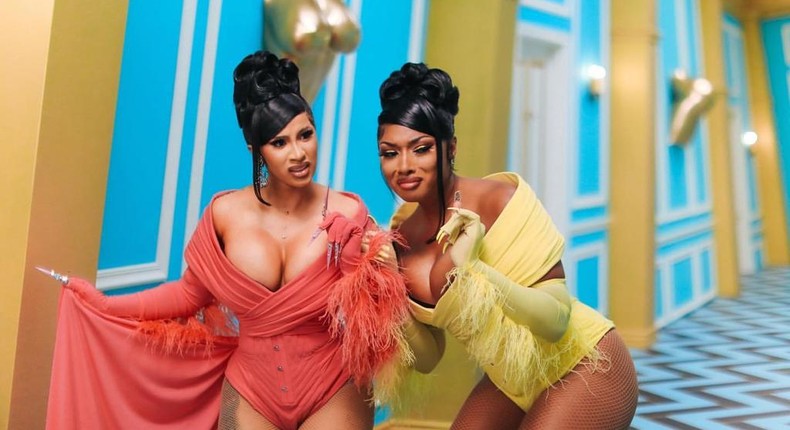 Cardi B and Megan Thee Stallion