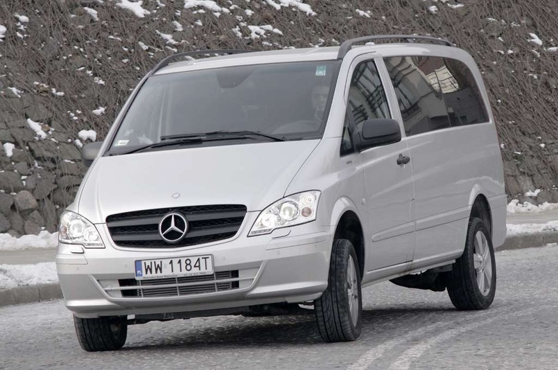 Mercedes Vito 4x4 -przód