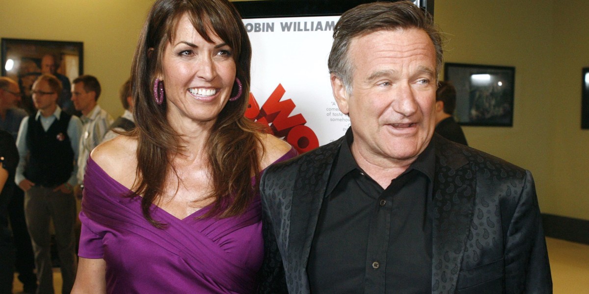 Robin Williams i Susan Schneider