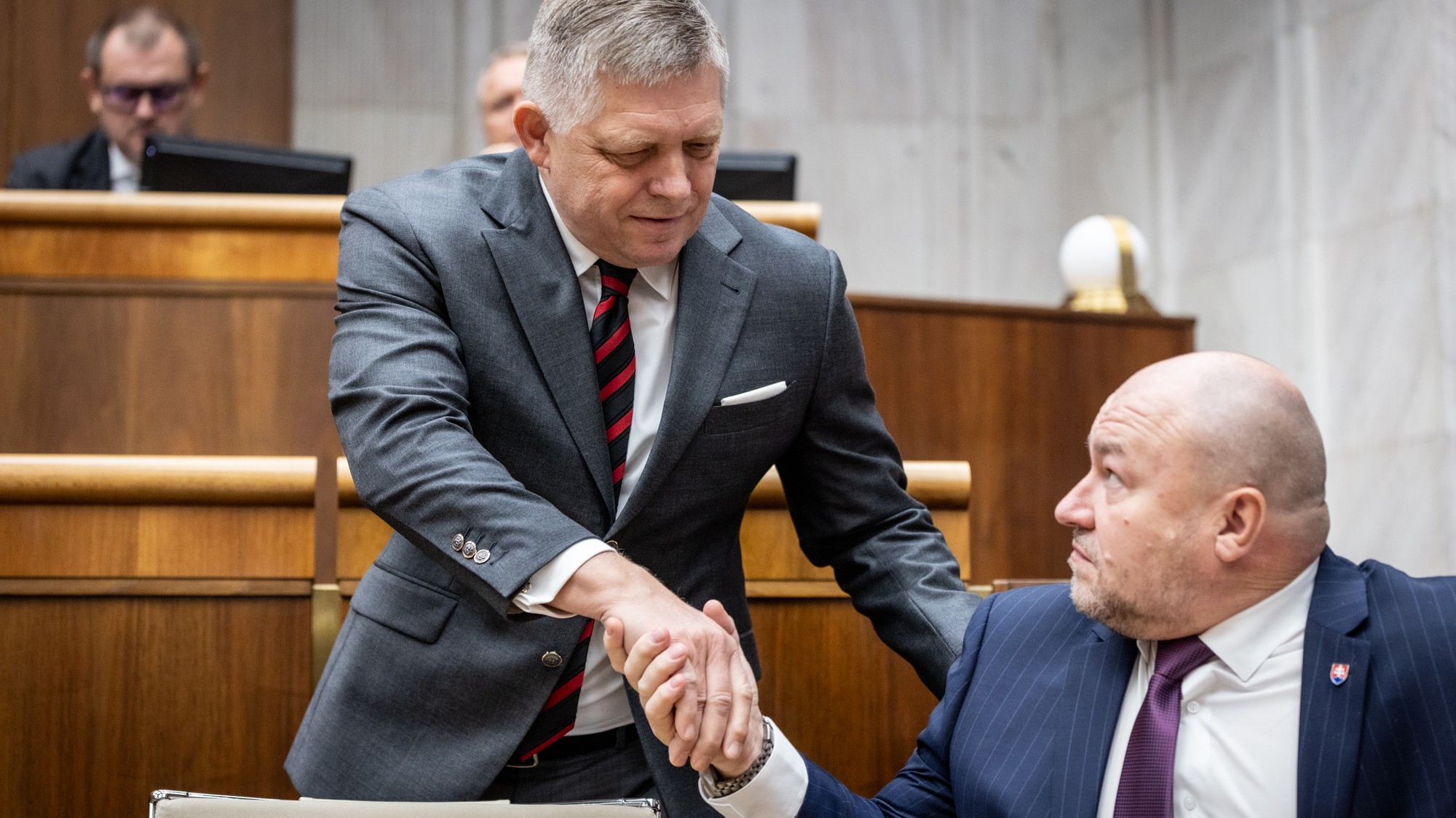Robert Fico a Rudolf Huliak