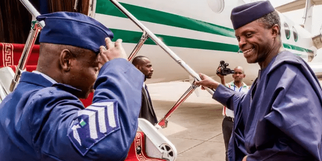 Osinbajo departs (Newsdiaryonline)