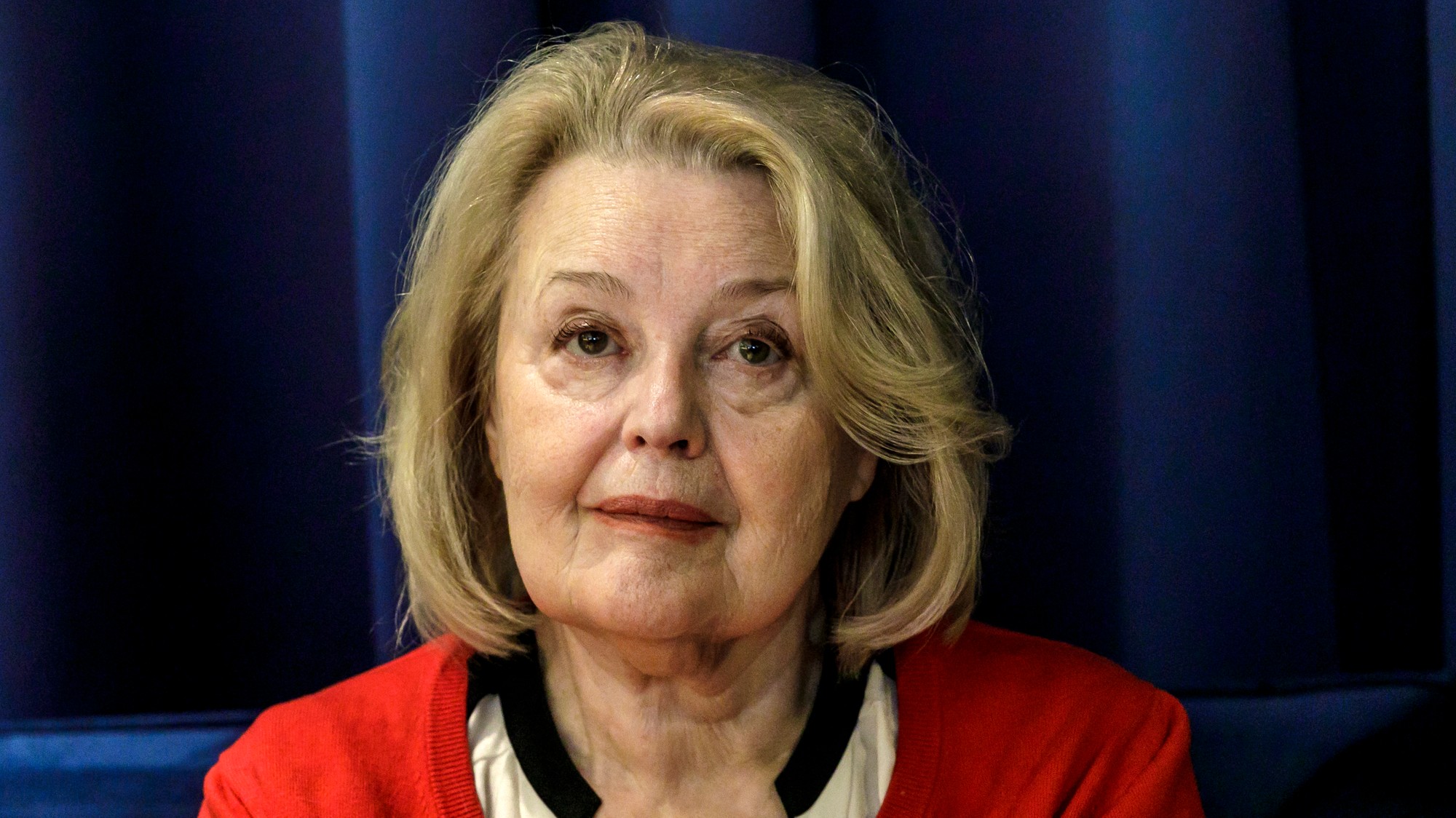 Herečka, bývalá diplomatka a expolitička Magda Vášáryová.