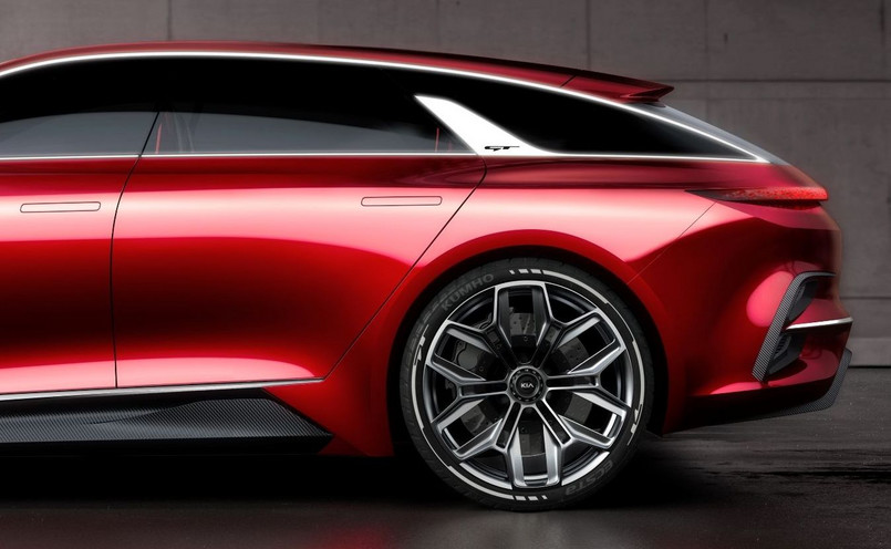 Kia Proceed Concept - dach wydaje się lewitować nad resztą auta