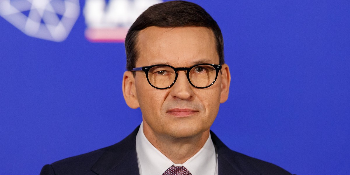 Premier Mateusz Morawiecki