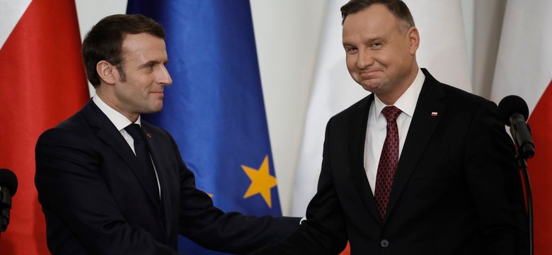 Ekspert o spotkaniu Duda-Macron: Ani Polska, ani Francja nie ustąpią