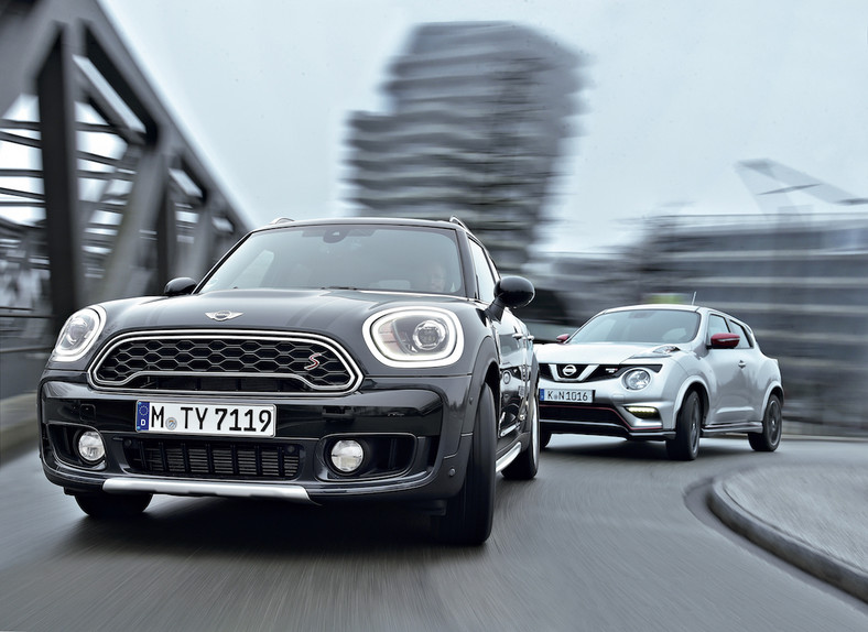 Mini Countryman Cooper S kontra Nissan Juke Nismo RS