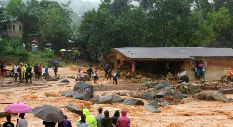 Aid organisations have warned that the rainy season is not yet over and that more flooding could arrive at any moment in the Sierra Leone capital