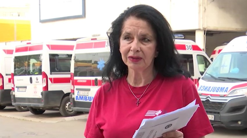 Dr Danijela Jevtić iz Hitne pomoći u Beogradu