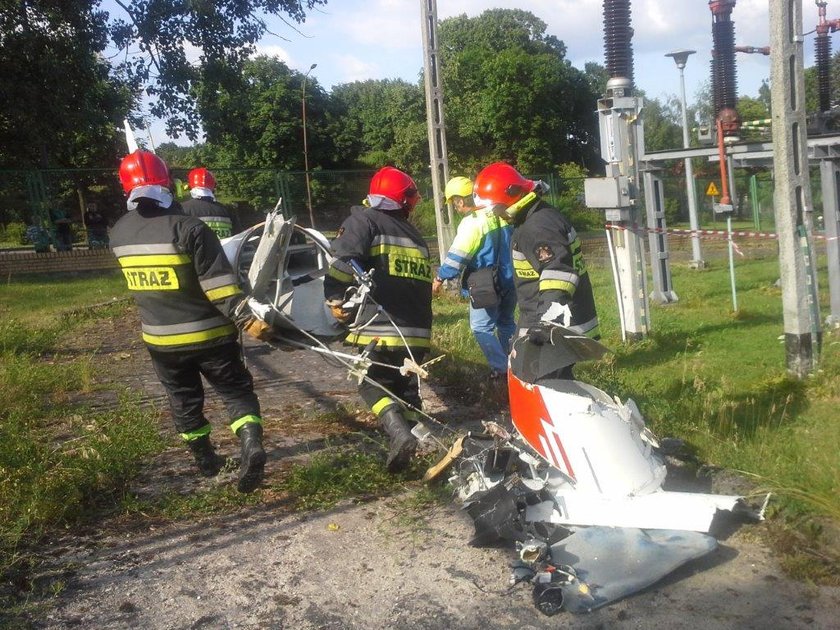 Wypadek dwóch szybowców