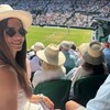 Marija Karan sa sinom na Vimbldonu
