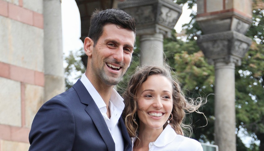 Jelena i Novak Đoković
