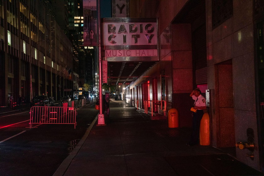 Awaria zasilania w Nowym Jorku. Manhattan utonął w ciemnościach