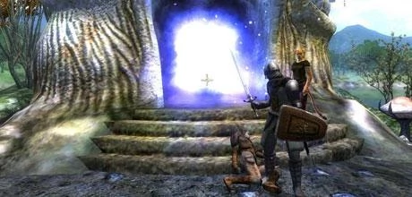 Screen z gry "The Elder Scrolls IV: Oblivion - Shivering Isles"