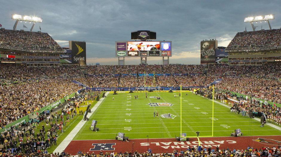 Super Bowl na Raymond James Stadium w 2009 r.