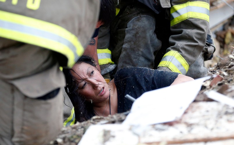 Szkoła w Oklahomie zamieniła się gruzowisko