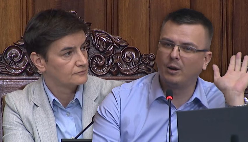 Ana Brnabić Miloš Parandilović
