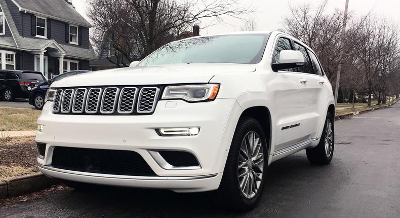 The Jeep Grand Cherokee Summit.