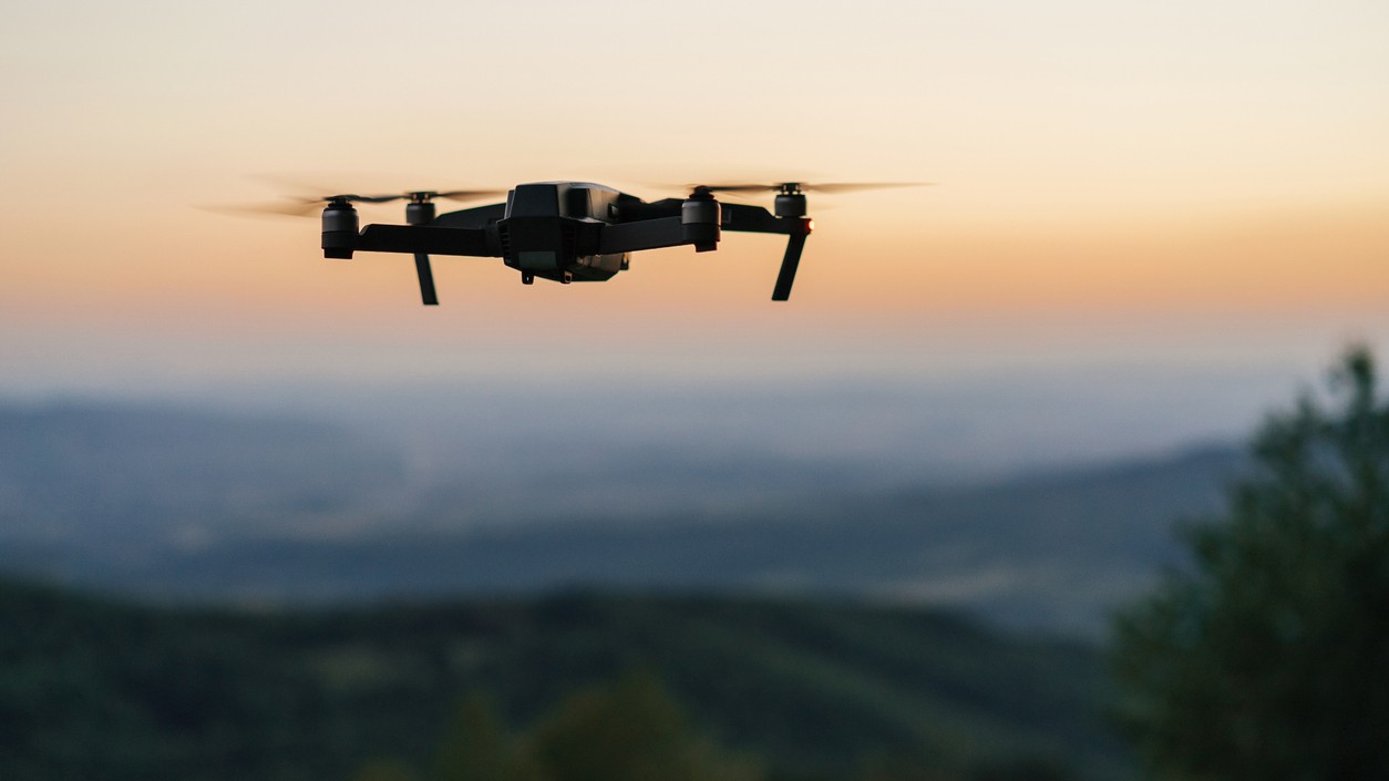 Rumunský vzdušný priestor narušil dron. (ilustračné foto)