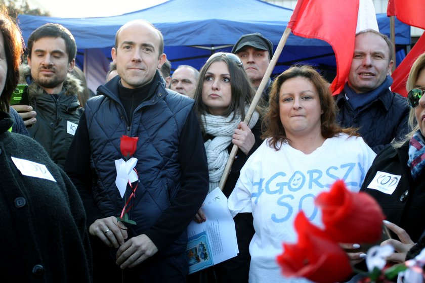 Manifestacja KOD w Katowicach