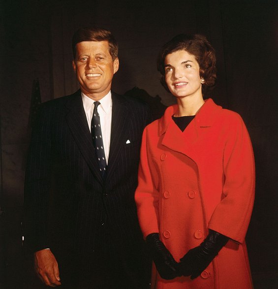 John F. Kennedy i Jackie Kennedy, 1960 r.