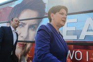 Marcin Mastalerek i Beata Szydło