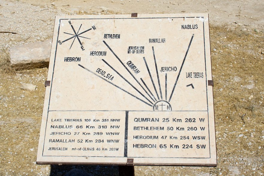 Kierunki i miejsca widziane z Góry Nebo by David Bjorgen - Wikipedia