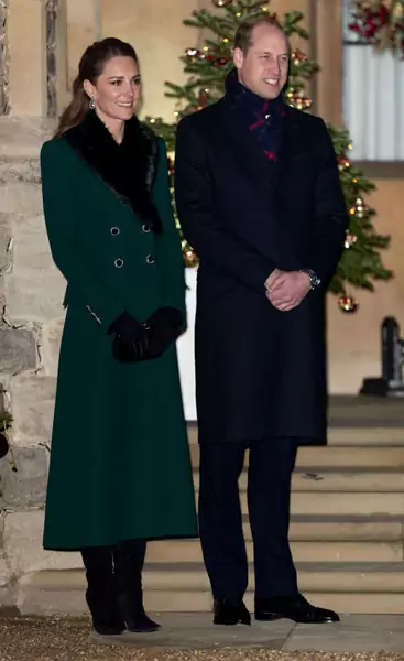 Księżna Kate i książe William w Windsorze, 2020 r.